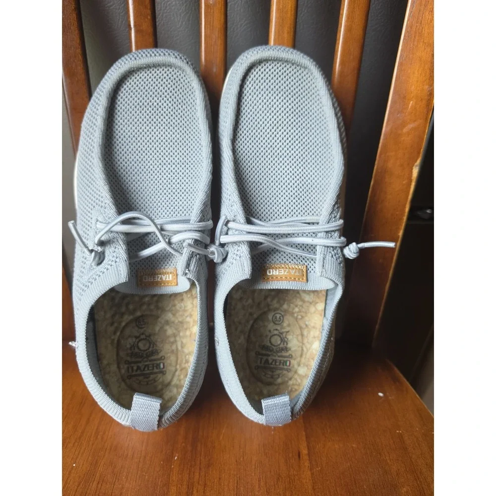 ITAZERO Wide Shoes Loafers & Slip-ons Size US 8.5 Gray